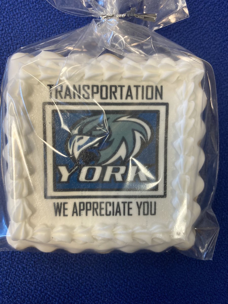 Special treat for our York HS bus drivers and transportation staff! @yhs_falcons <a href="/YCSD/">York County School Division</a> Thank you for all that you do!!!
