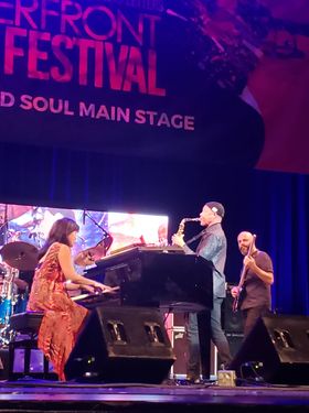 I hope that you had a great Labor Day! I had a fantastic time playing with Rick Braun on Saturday and Keiko Matsui on Sunday at the Riverfront Jazz Fest in Dallas! We're one week away from my CD Release Party at Spaghettini on September 13th, get your tickets today!