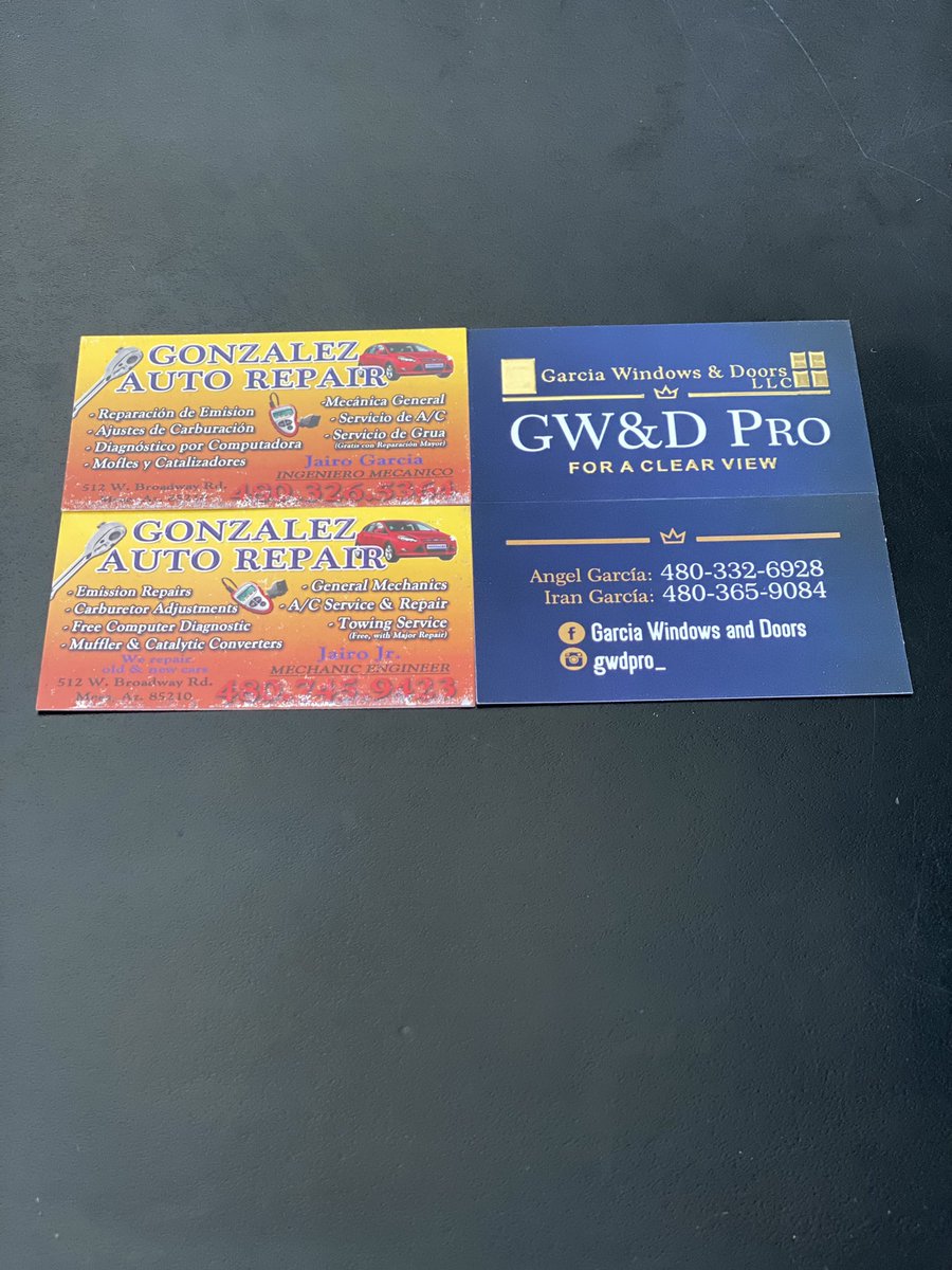 Our next client could be on your friends list ✅ 
Like , Share , Also feel free to tag any small business related to you below 💯

512 W Broadway 85210 
for any vehicle needs⚠️