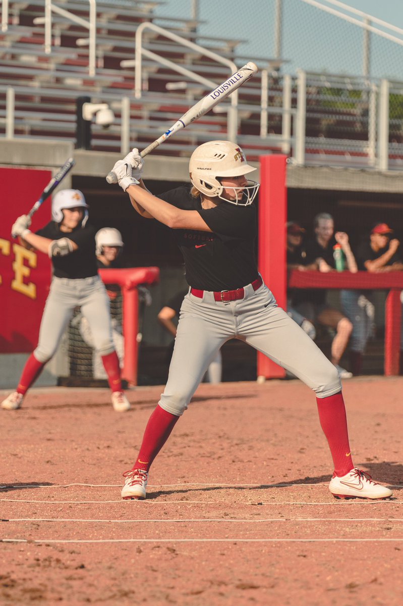 CycloneSB's tweet photo. @sportsiren We’re swinging for the fences and hoping you can come join us for practice in Ames this week! 🌪🥎❤️💛 https://t.co/pXYiK87ZhC