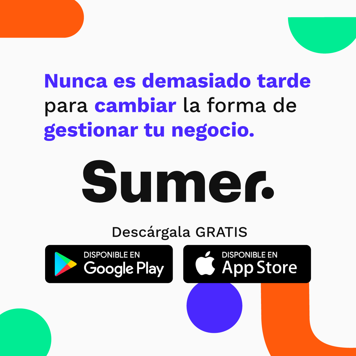 Empieza a gestionar tu negocio con Sumer. 🏢📈

Descarga la app ahora
Google Play: lnkd.in/gy45EfQT
App Store: lnkd.in/ge89jcZN

#emprendimiento #sumerayuda #tiendaonline #latam #playstore #app #cambiandolatam #pymes #catalogo #tiendavirtual #emprendedores #empresas