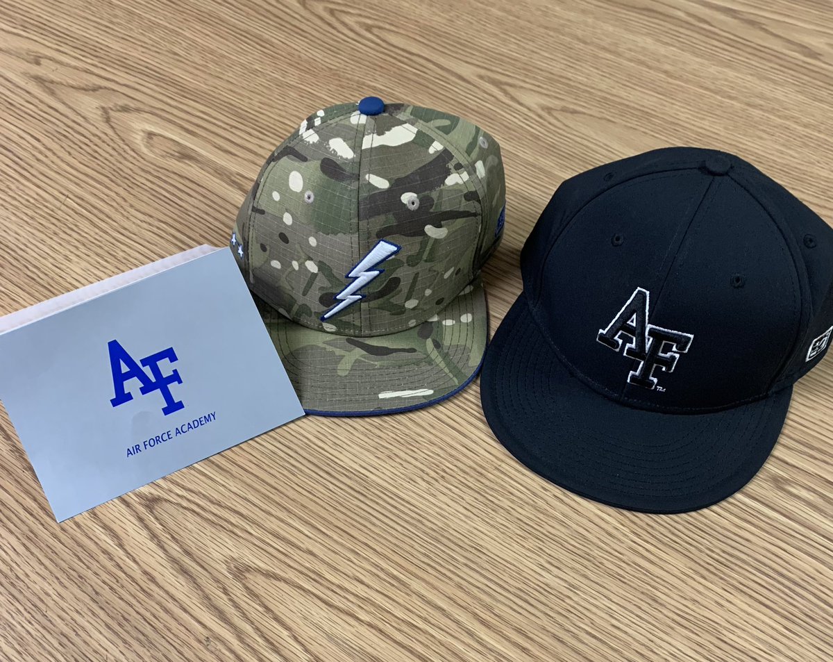 DairylandLeague's tweet image. Big thanks to 2021 DCL pitcher @MitchellWoelfle on sending us some Air Force gear in the mail today!