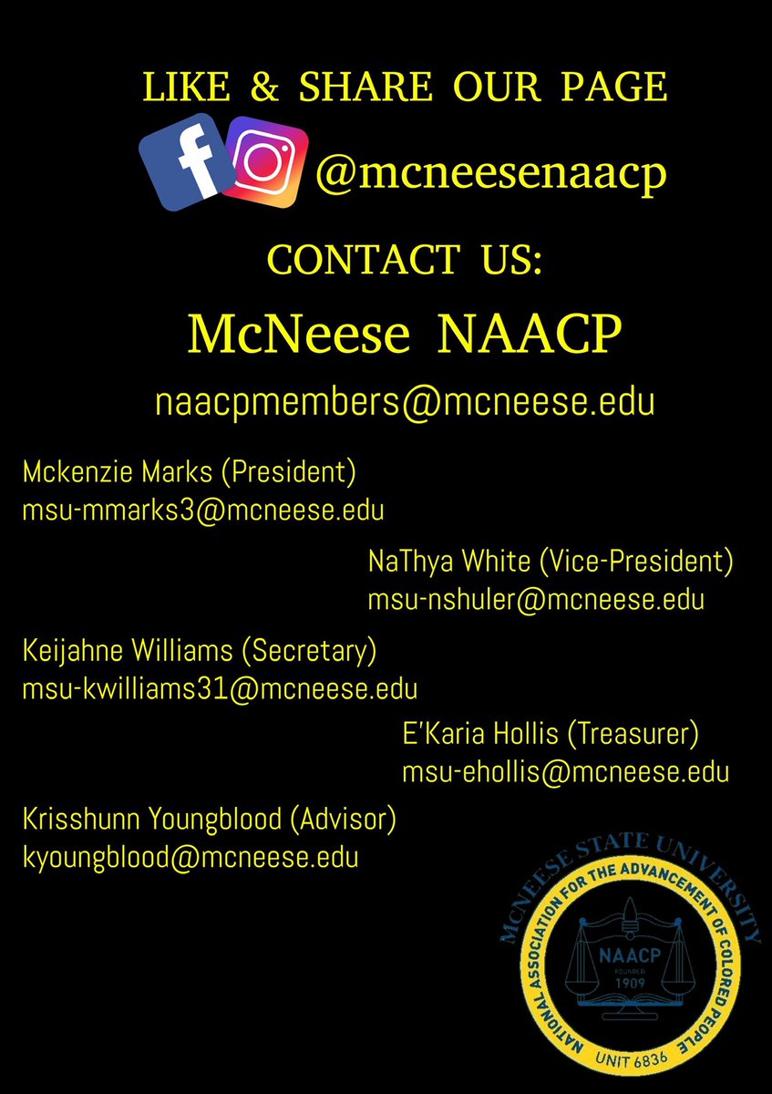 First General Meeting TODAY!!! <a href="/5PM/">5pm.co.uk</a> Come learn about NAACP and hear about our upcoming events 🖤🖤