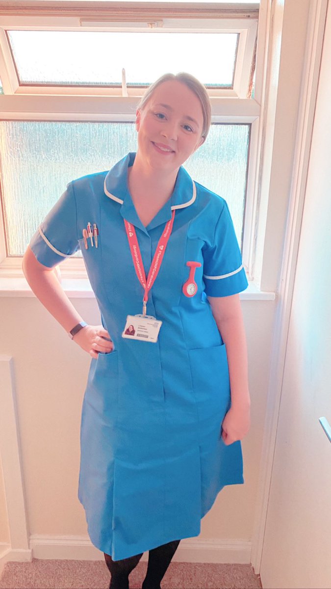 I survived my first day as a #NQN! Learnt a lot, felt out of my depth, felt like an imposter in a blue uniform, saw something rare happen in a procedure! Thankyou #TeamBickleigh for making me feel welcome 😊💙 @NQPUNCs