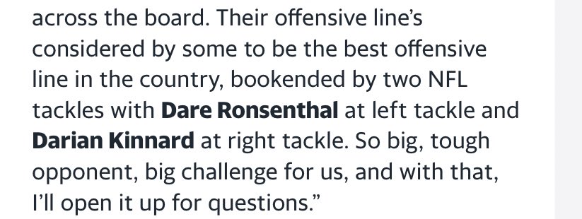 WildcatHub's tweet photo. Missouri HC Eli Drinkwitz gave a ton praise to Kentucky during his opening statement ahead of this Saturday’s matchup. 

On Stoops: “Not only has he changed the perception of that program, he recruits at a high, he develops at a high level.” #BBN https://t.co/7SXyrCqnH6