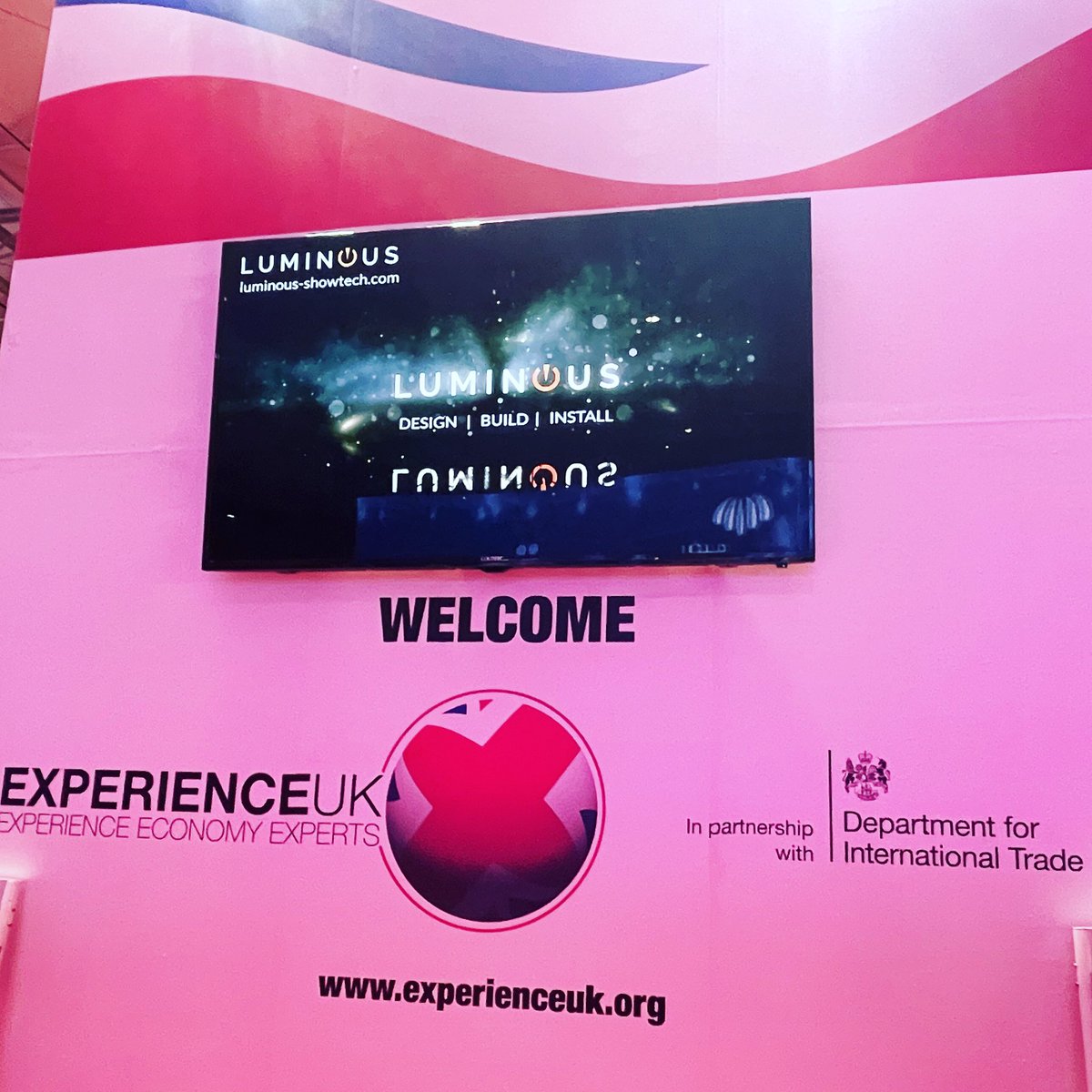 LUMINOUS (@luminousshowtec) on Twitter photo First day at <a href="/SeaSaudi/">Saudi Entertainment and Amusement</a>! Such an exciting time for theme parks, attractions and the experience economy. Special thanks to #ExperienceUK for hosting us in the #BestOfBritish pavilion, in partnership with the Department of International Trade. #LUMINOUS #MakeHeadsTurn #ExperienceUK First day at <a href="/SeaSaudi/">Saudi Entertainment and Amusement</a>! Such an exciting time for theme parks, attractions and the experience economy. Special thanks to #ExperienceUK for hosting us in the #BestOfBritish pavilion, in partnership with the Department of International Trade. #LUMINOUS #MakeHeadsTurn #ExperienceUK