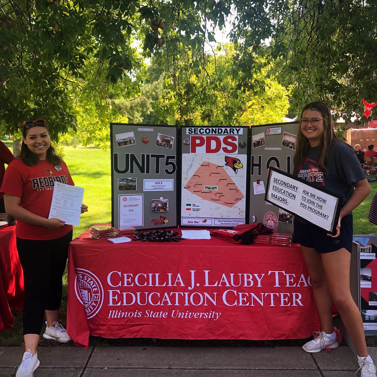 It was great to see so many of our students last week during Festival ISU! Don’t forget to stop into the Lauby Teacher Education Center at DeGarmo 56 if you have any questions.