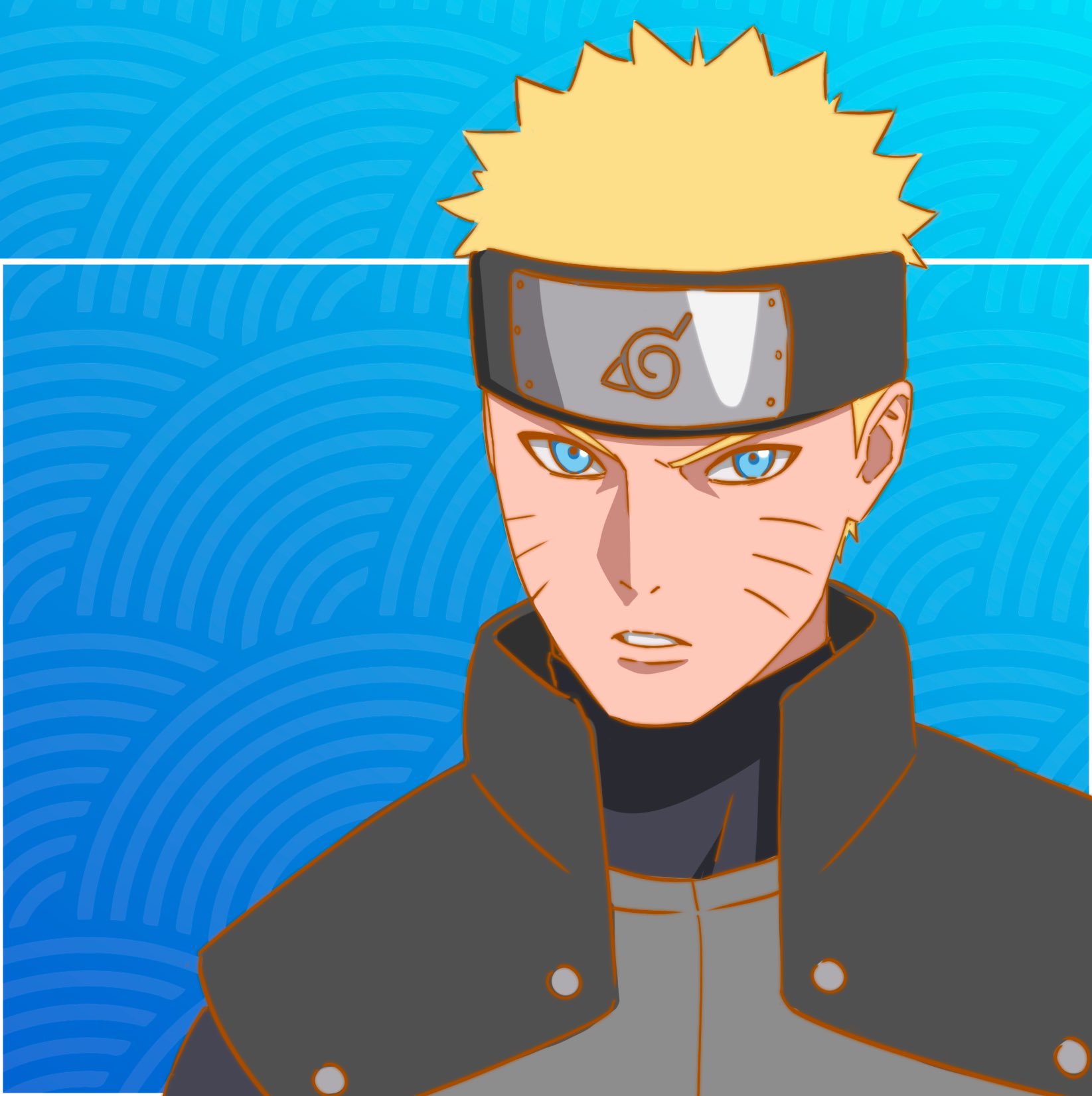 ℕ𝕒𝕣𝕦𝕥𝕠 🇲🇾 on X: If Naruto is a Jounin.. Official art from