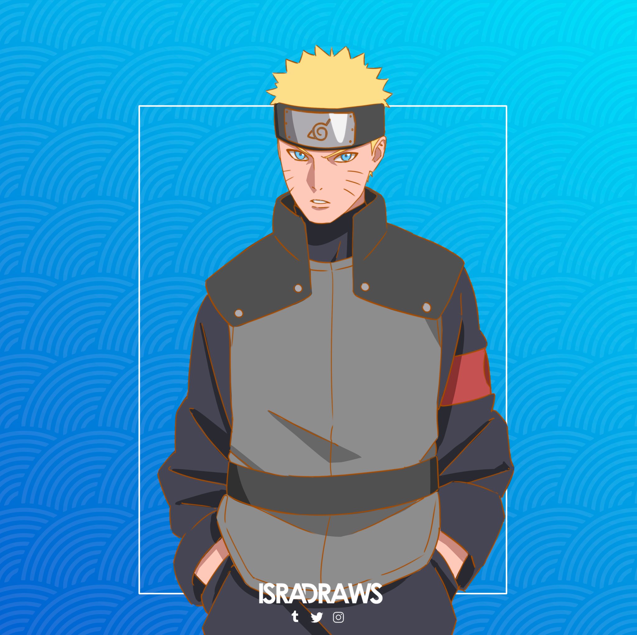 isra draws on X: Naruto Jounin!!  / X