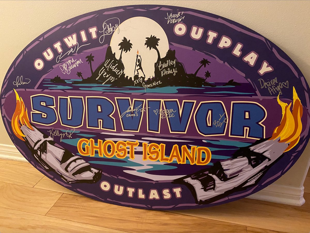 Survivor fans- Auctioning off this unique signed item from Survivor Ghost Island for charity. <a href="/eBay/">eBay</a>! ebay.us/pQTi5j via <a href="/eBay/">eBay</a>