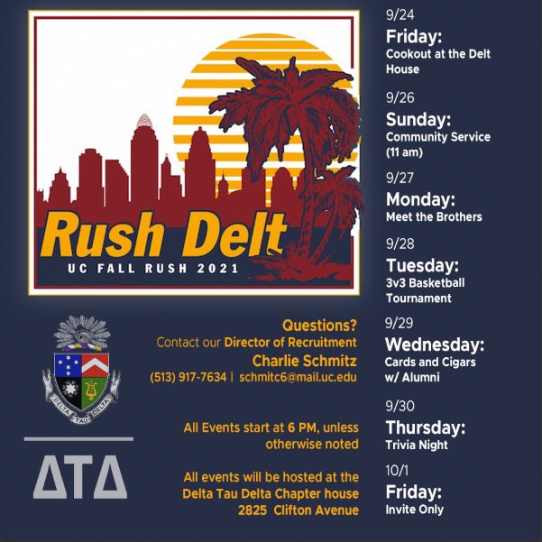 UC Delta Tau Delta 🐾 tweet media