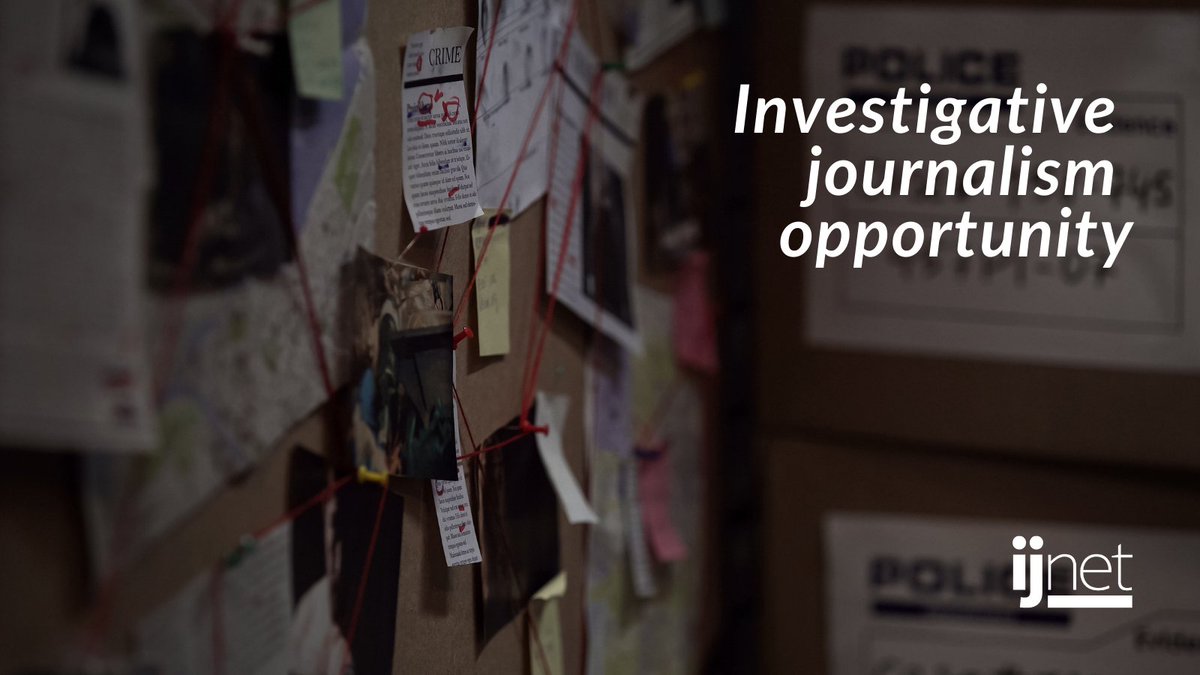 An opportunity for journalists from Nile Basin countries: 
<a href="/infoNILE/">InfoNile</a> is accepting investigative multimedia story proposals on the benefits and pitfalls of generating power from waterways in this area. Apply by Sept. 17.
buff.ly/38Ncdlx