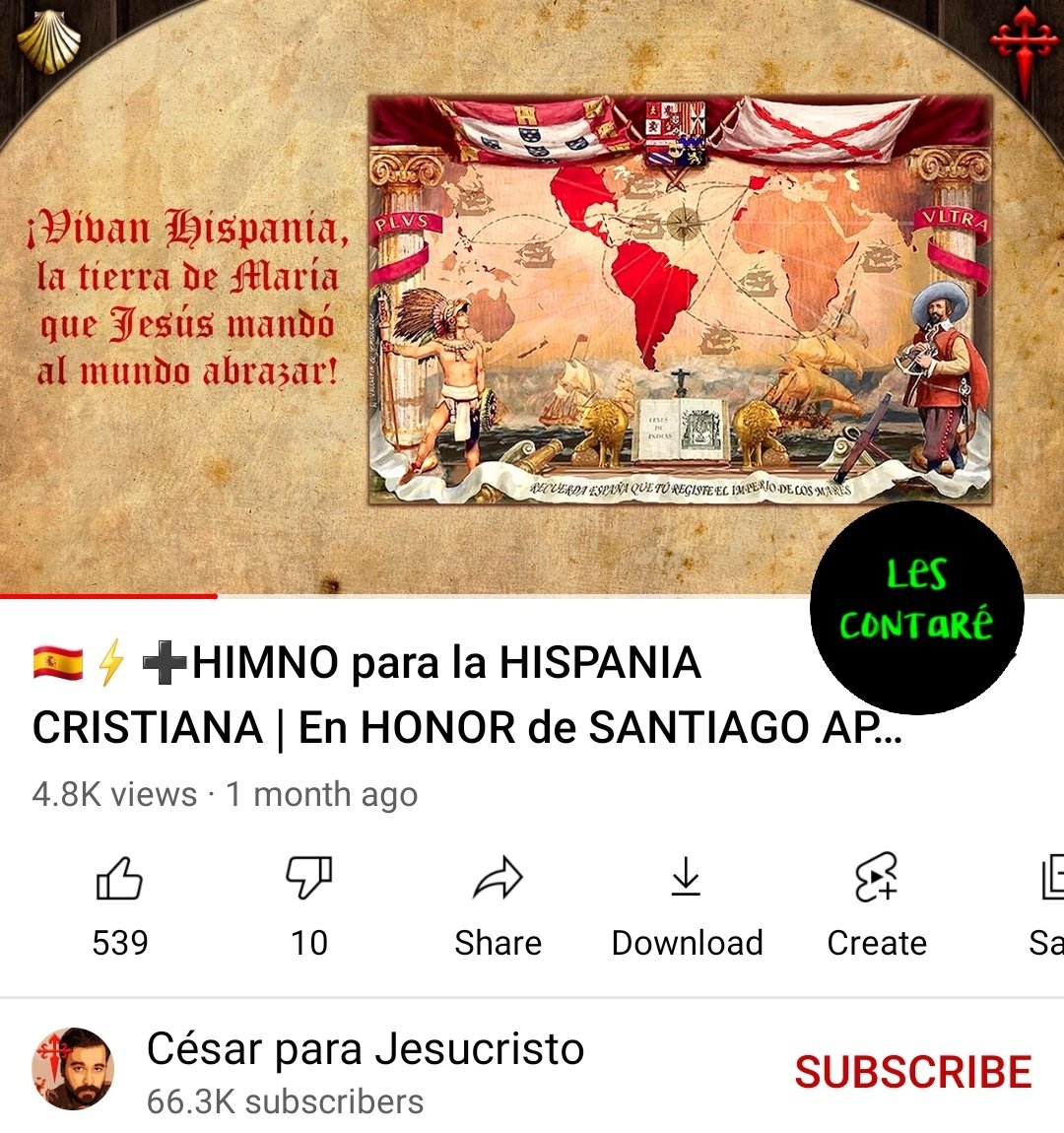 _PerlaTapatia's tweet photo. 🚨 El Yunque difunde video

"Himno para la Hispania Cristiana"

"¡Vivan Hispania, la tierra d María q Jesús mandó a abrazar!"

"¡Viva Hispania, la tierra cuya gallardía expulsó a cual vil invasor!"

"¡Vivan los hijos de tal grande y honrosa nación q VIÓ en la muerte un galardón!" https://t.co/xWsBj3zpjR