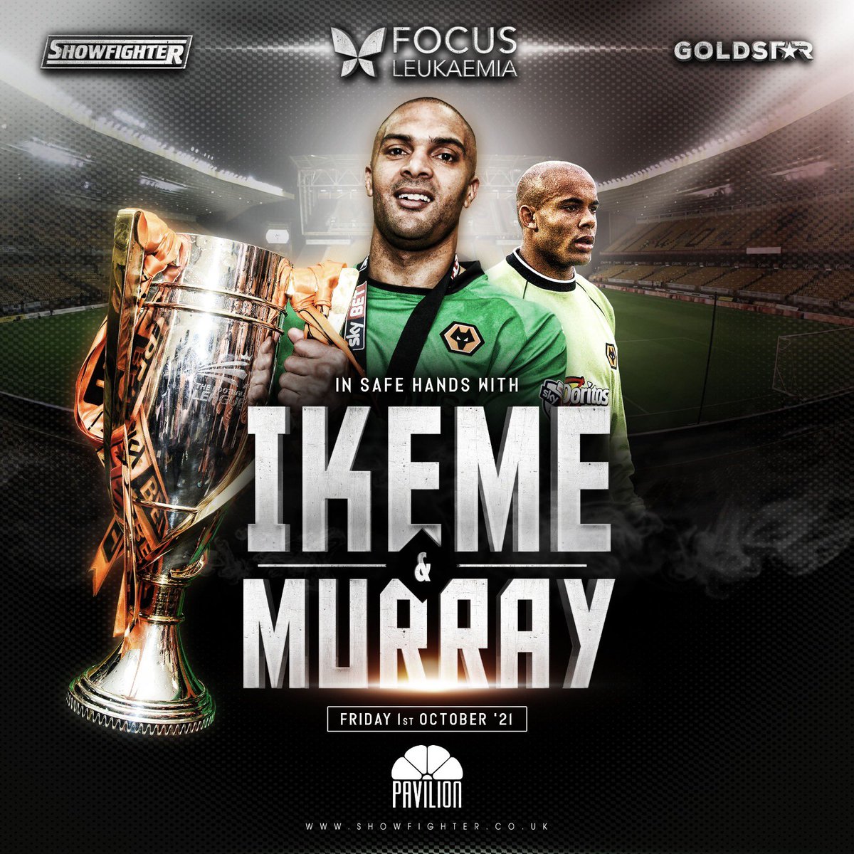 Punjabi Wolves (@punjabiwolvessg) on Twitter photo An Evening with <a href="/Carl_Ikeme/">Carl Ikeme</a> & <a href="/MattMurray20/">Matt Murray</a> on 1/10/21. A fun packed night with, 2 Course Meal, Q&A, Photo Opportunities, Bongo Bingo, After Party. Tickets Only ยฃ40 For tickets visit ShowFighter.co.uk/tickets An Evening with <a href="/Carl_Ikeme/">Carl Ikeme</a> & <a href="/MattMurray20/">Matt Murray</a> on 1/10/21. A fun packed night with, 2 Course Meal, Q&A, Photo Opportunities, Bongo Bingo, After Party. Tickets Only ยฃ40 For tickets visit ShowFighter.co.uk/tickets