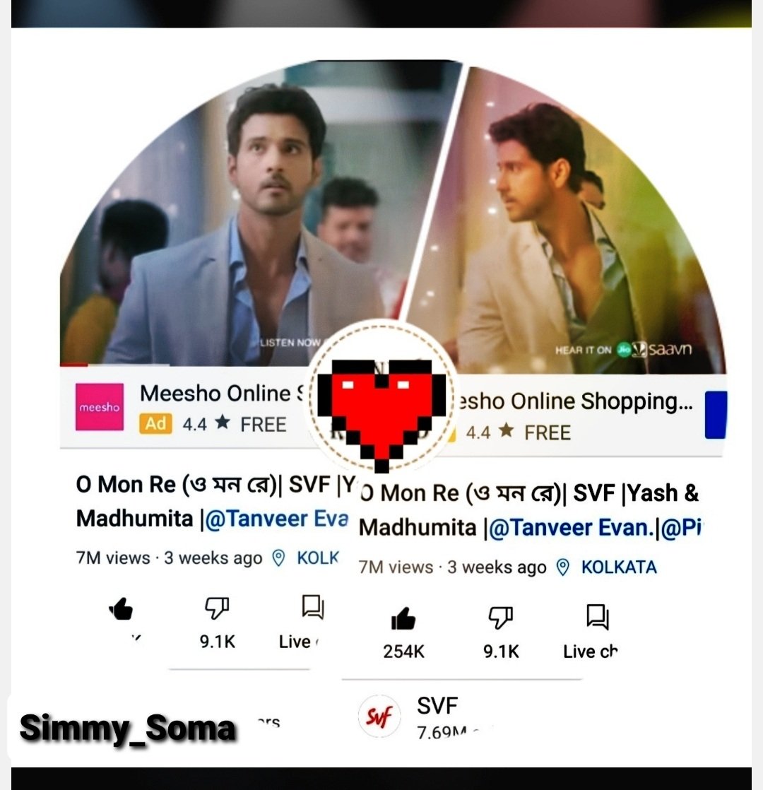 soma74564535's tweet photo. It's a great Achievement that the heart touching romantic track #OMonRe Crossed #7MViews . Happy to see the album is achieving success day by day and it's also deserved it. A heartiest congratulation to #Yashmita and entire team
@Yash_Dasgupta @madhumitact https://t.co/8MK8Be4NCm