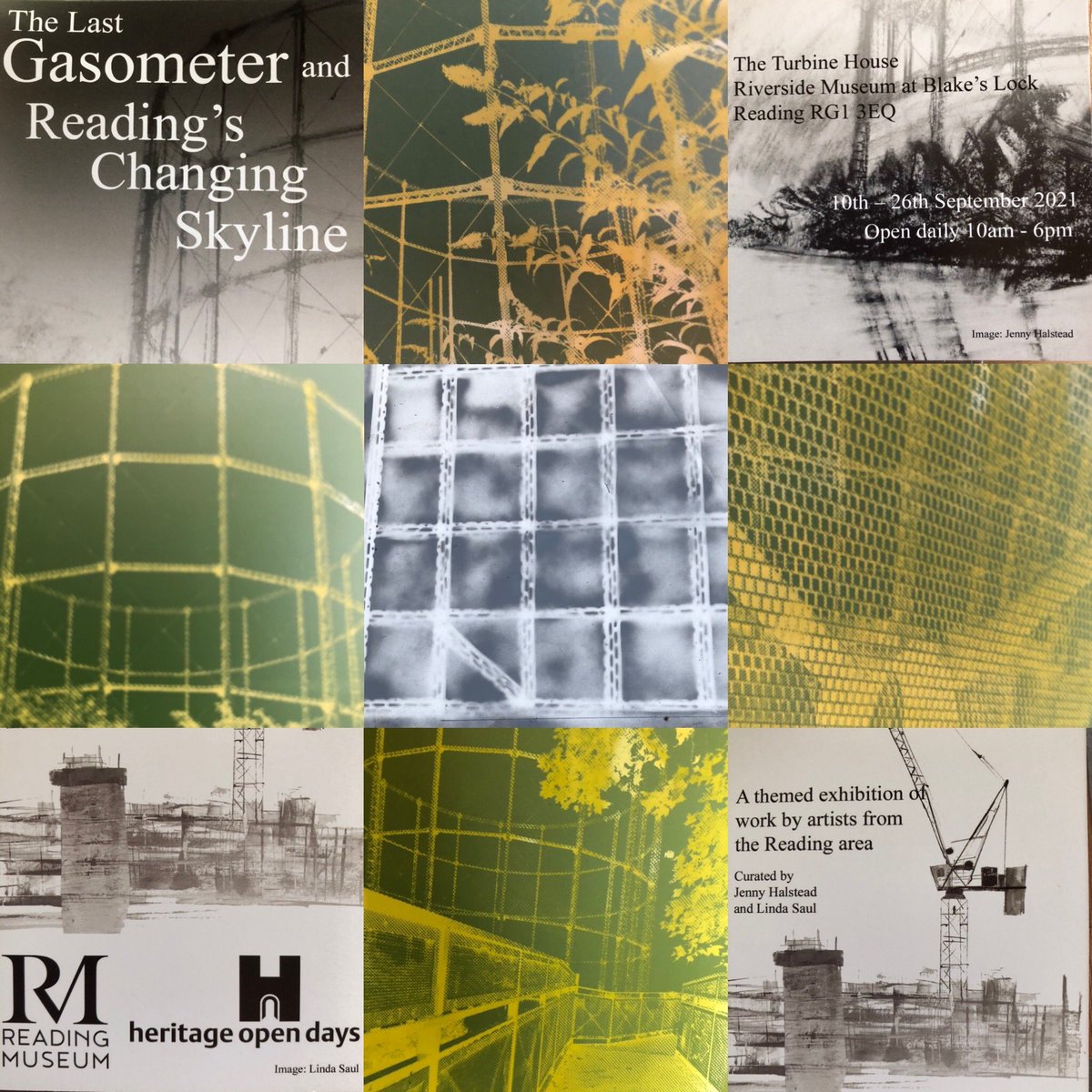 Pleased to have work in The Last Gasometer <a href="/readingmuseum/">Reading Museum</a> Blakes Lock - see image for details