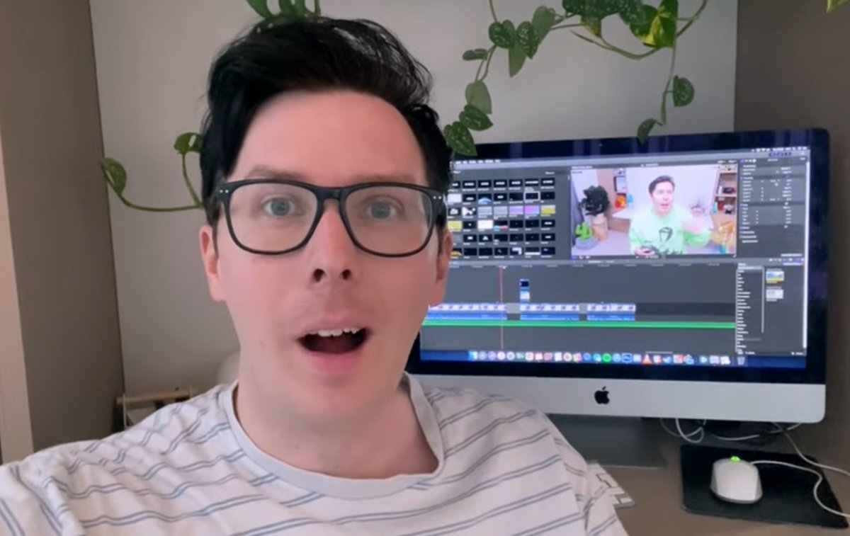 christmaspunk's tweet photo. Hello from the editing zone! Phil why are you back? Well first of all I just wanted to sa https://t.co/jgDtRRrsaL