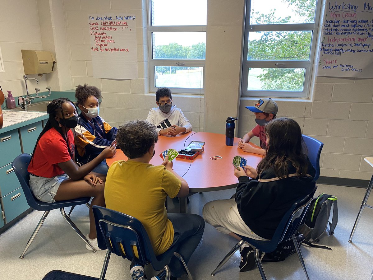 CaseyNash_EPiC's tweet photo. We are back in action with after school activities! Gaming Unplugged is off to a fun start! @Eastgate6NKC https://t.co/KxDdDmhdEG