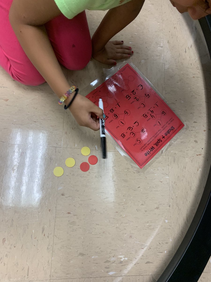 kathycskinner's tweet photo. I do, I understand #buildingmathfluency @FultondaleElem @JEFCOED https://t.co/b6LGrFD3oI