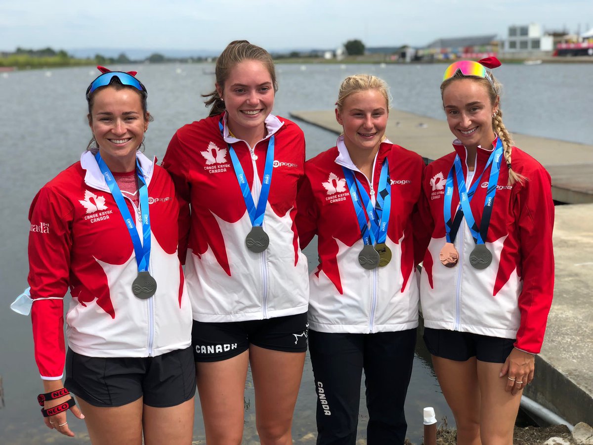 CanoeKayakCAN's tweet image. “It was an honour to race with such a strong group of athletes and it was also super fun!”- Two-time, U23 World Champion, Sophia Jensen

canoekayak.ca/3-world-titles… 
__
C’était un honneur de concourir avec un groupe d’athlètes aussi relevé et c’était aussi très, très amusant!