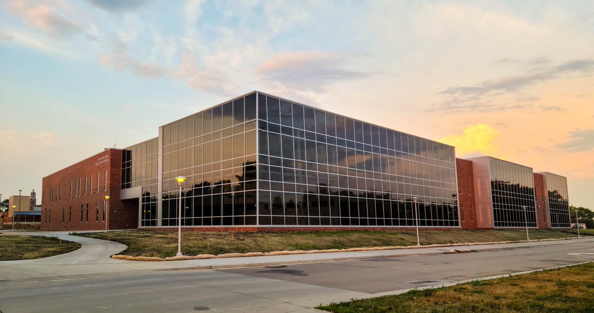 This is our space in the new Raven Precision Ag Center. We will be upgrading or installing 150 Mesonet weather stations out of here over the coming years. Our demo station will be on display of the grand opening ceremonies on Saturday at 2:00. sdstate.edu/news/2021/09/s…