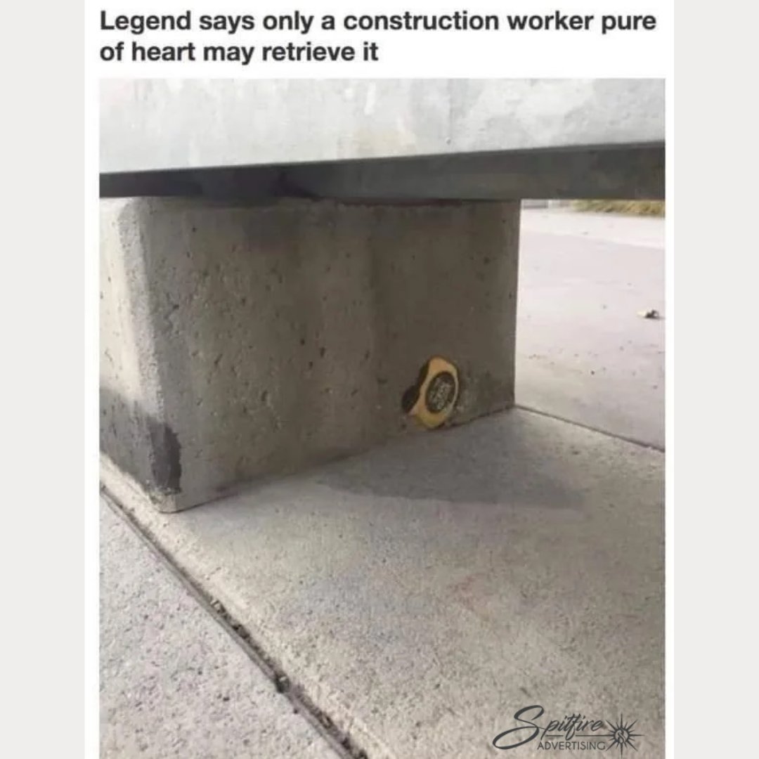 shananute's tweet photo. That's a load-bearing tape measure. 👷
#spitfireadvertising
#concrete
#building
#construction
#contractor
#concreteconstruction
#electricalcontractor
#journeyman
#constructionworker
#ibew
#build https://t.co/xkFAoiKyKG