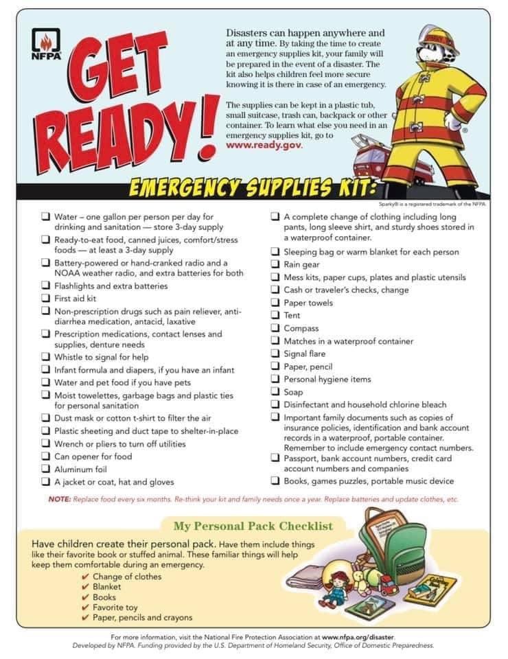 ACFDNL's tweet image. Still a few days out, but never hurts to be prepared