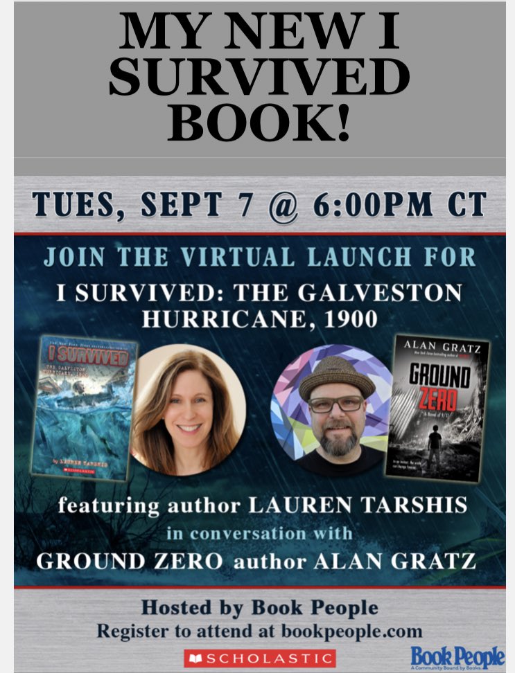 BTPSLearns's tweet photo. Check out this FREE virtual book event tonight! Register Here: https://t.co/h0d7xtaJBh @laurenTarshis @Brick_K12 @BrickSupt #BrickReads https://t.co/kFtvBXXXgs