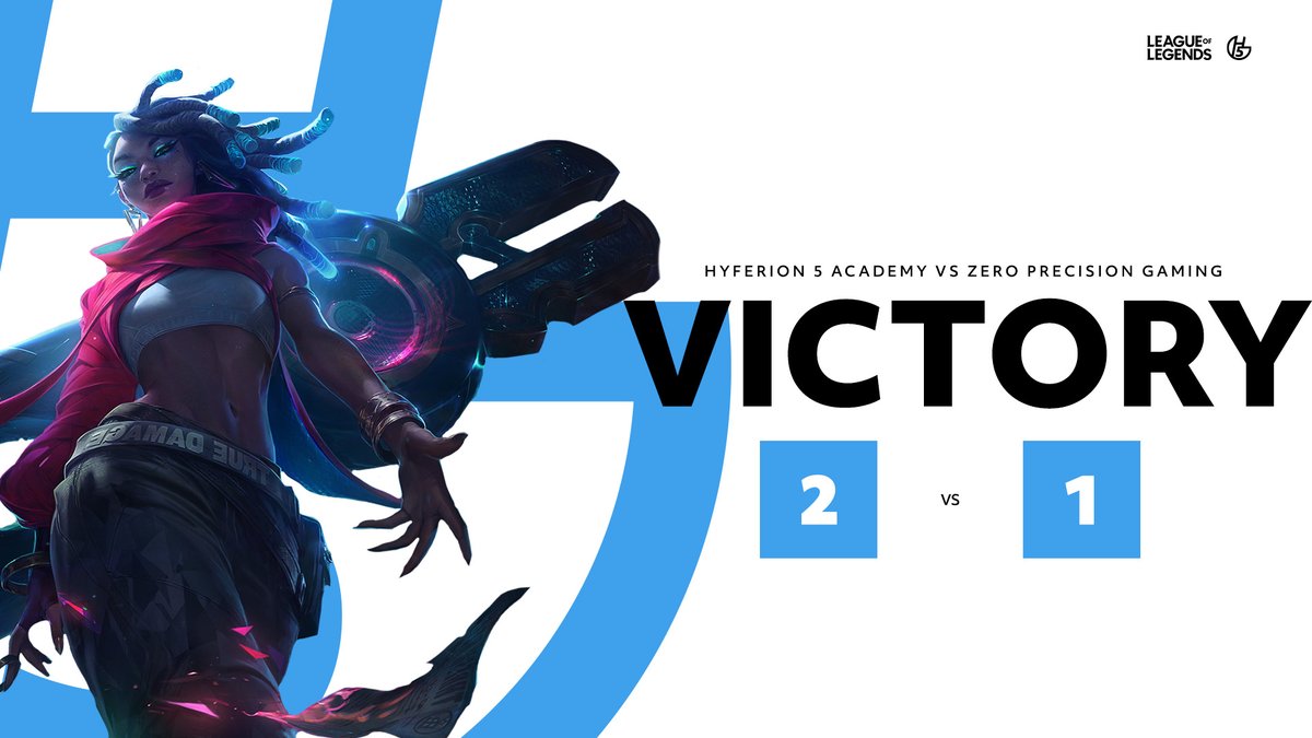 hyferion5's tweet image. [#Win | #LoL]

Academy brings home a big 2-1 win against @Zeroprecision! GGs

🛡️@JuleGrandis 
🛡️@LolMiiika 
🛡️@AflyingC4t 
🛡️@Eide232 
🛡️@OhGodOhQuack1 

#HyFive