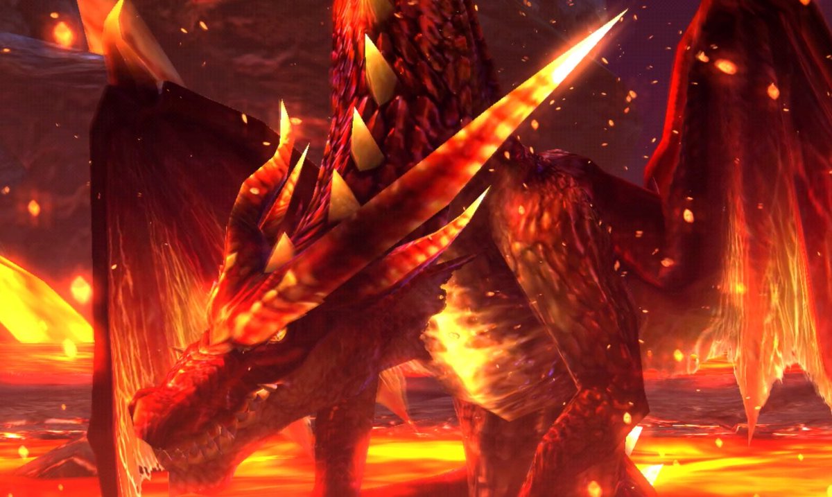 モンスターハンター ミラボレアス (ミラバルカン・ミララース) スタチュー Fatalis,Crimson Fatalis,Old Fatalis High-quality movie