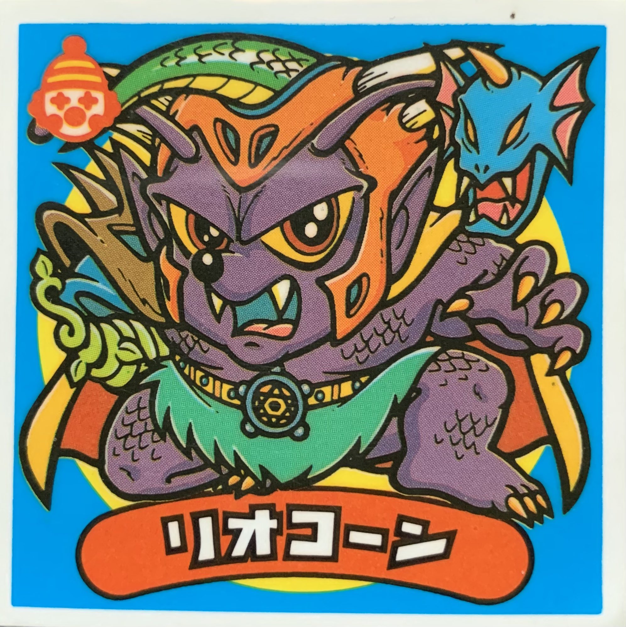 ビックリマン 魔黒星 Yahoo!オークション -「魔黒星」(ビックリマン) (ステッカー)の