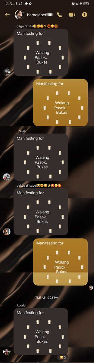 lrrnmdrn's tweet photo. tamang ritwal lang kagabiiii😌🕯️🕯️
#grade9nambawan
#ritwal
#manifested
#WalangPasok https://t.co/VrVWgZL4Mt