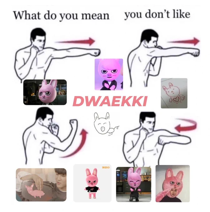 I made one for the "what do you mean you don't like ____ " meme that's been going around on twt .. #dwaekki #skzoo 