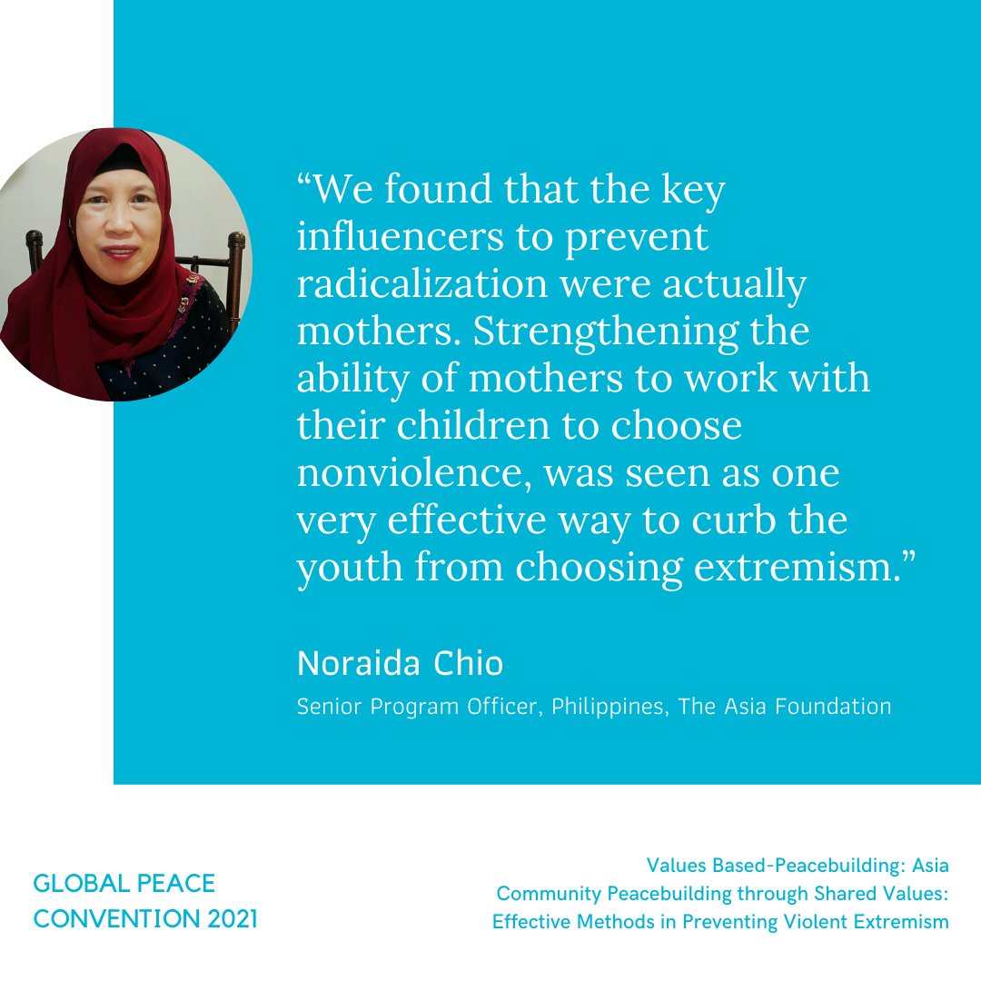 The Values-Based Peacebuilding track highlighted key topics such as youth engagement, roots of extremism, strategies for resolving conflicts, etc. Check out what our experts said during the forum!

#GPC2021 #globalpeace #gpf #korea #international #forum #online #youth #conflicts