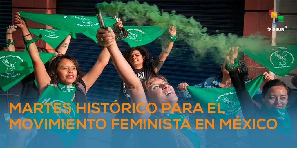 🧵| Tras la decisión unánime de 10 magistrados de la Suprema Corte de Justicia de #México🇲🇽 este martes 07 de septiembre de 2021, se declaró que la penalización del aborto es inconstitucional, ya que violenta el derecho de las mujeres a decidir sobre sus vidas