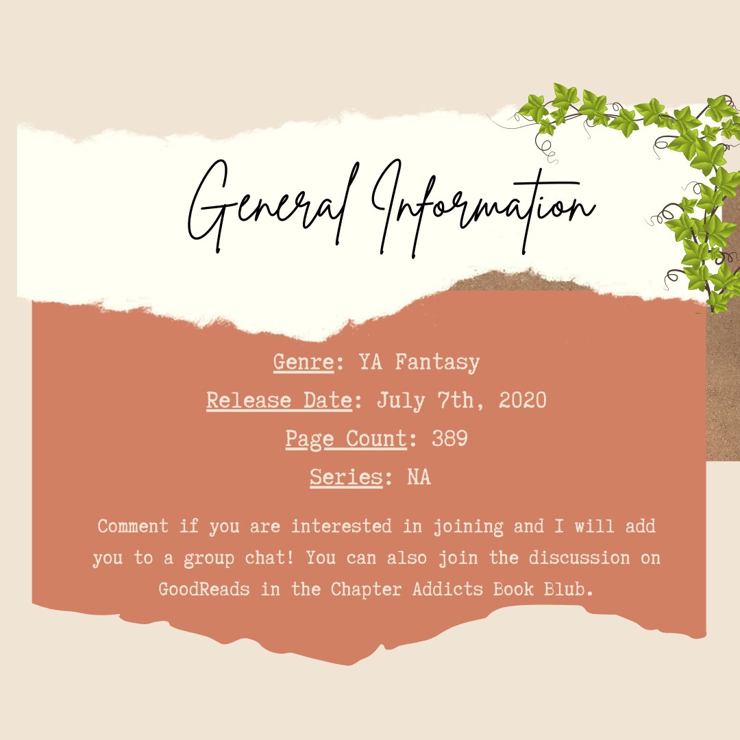 ChapterAddicts's tweet image. hello #booktwt! here is the ya standalone pick for September! come join us over on insta or Goodreads for the discussion (: