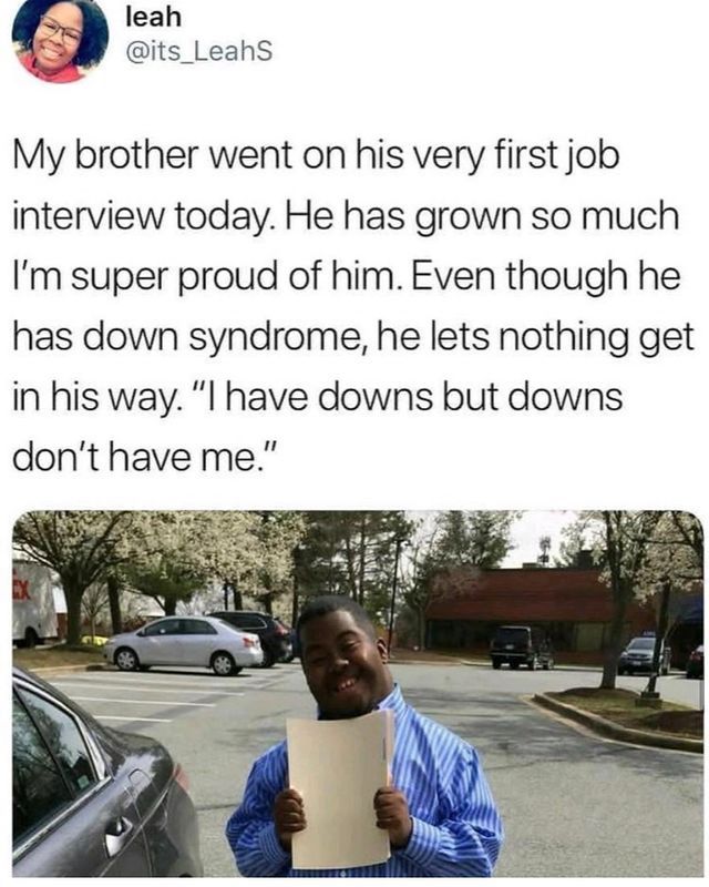 What an amazing young man! 🙌   
Via: 📷 its_LeahS
#downsyndrome #inspiration #ninjajournalist