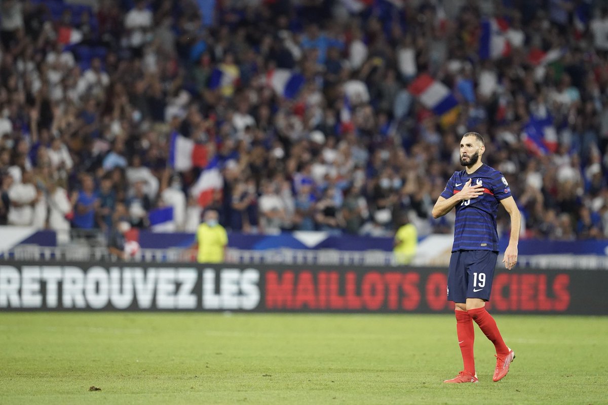 Karim Benzema tweet media