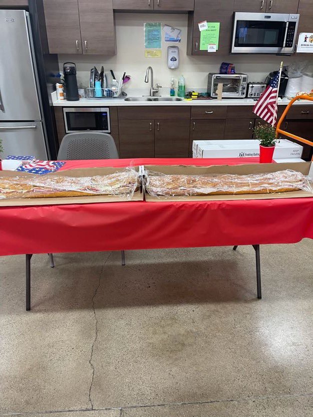 Thank you so much Beth for everything you did Labor Day to make sure associates good some goodies!!!!