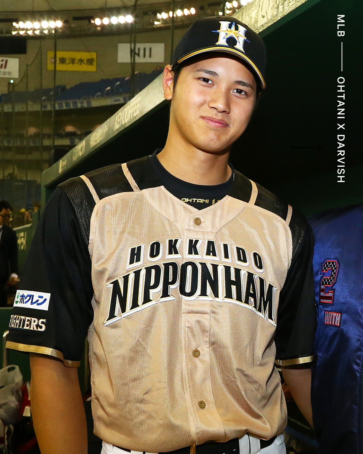 The Athletic on X: Shohei Ohtani and Yu Darvish both played for the Hokkaido  Nippon-Ham Fighters in Japan at different times. In fact, Hokkaido offered  Darvish's No. 11 jersey to Ohtani during