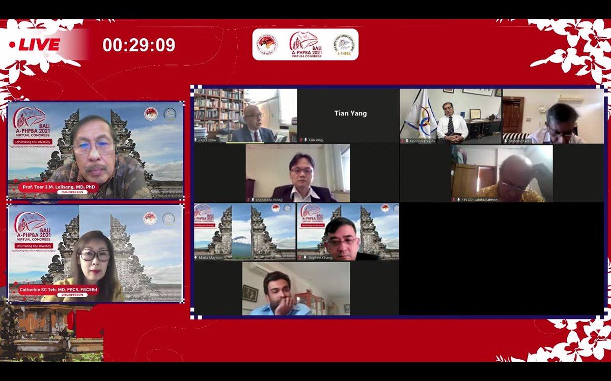 APHPBA_2021's tweet photo. Live Discussion at Concencus Conference : Management of Large HCC
Chaired by Toar JM Lalisang (Indonesia) and Catherine Teh (Philippines)
@hpbsurgeon1 @TLalisang
#APHPBA2021 #LiveTweet https://t.co/Mx4ZUkoUyv