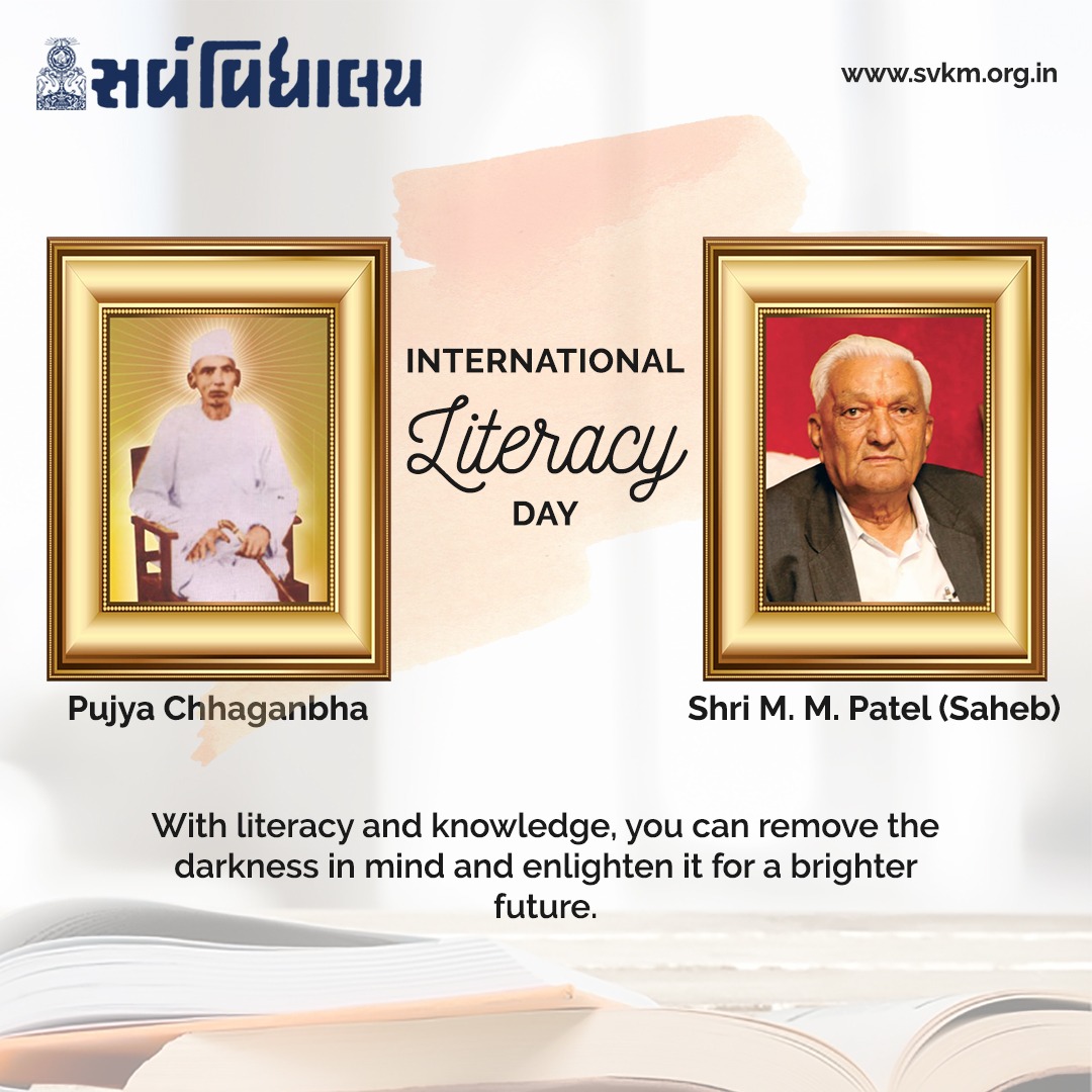 With literacy and knowledge, you can remove the darkness in mind and enlighten it for a brighter future.
#SVKM #Ksvuniversity #internationalliteracyday2021 #education #educationforall #educationmatters