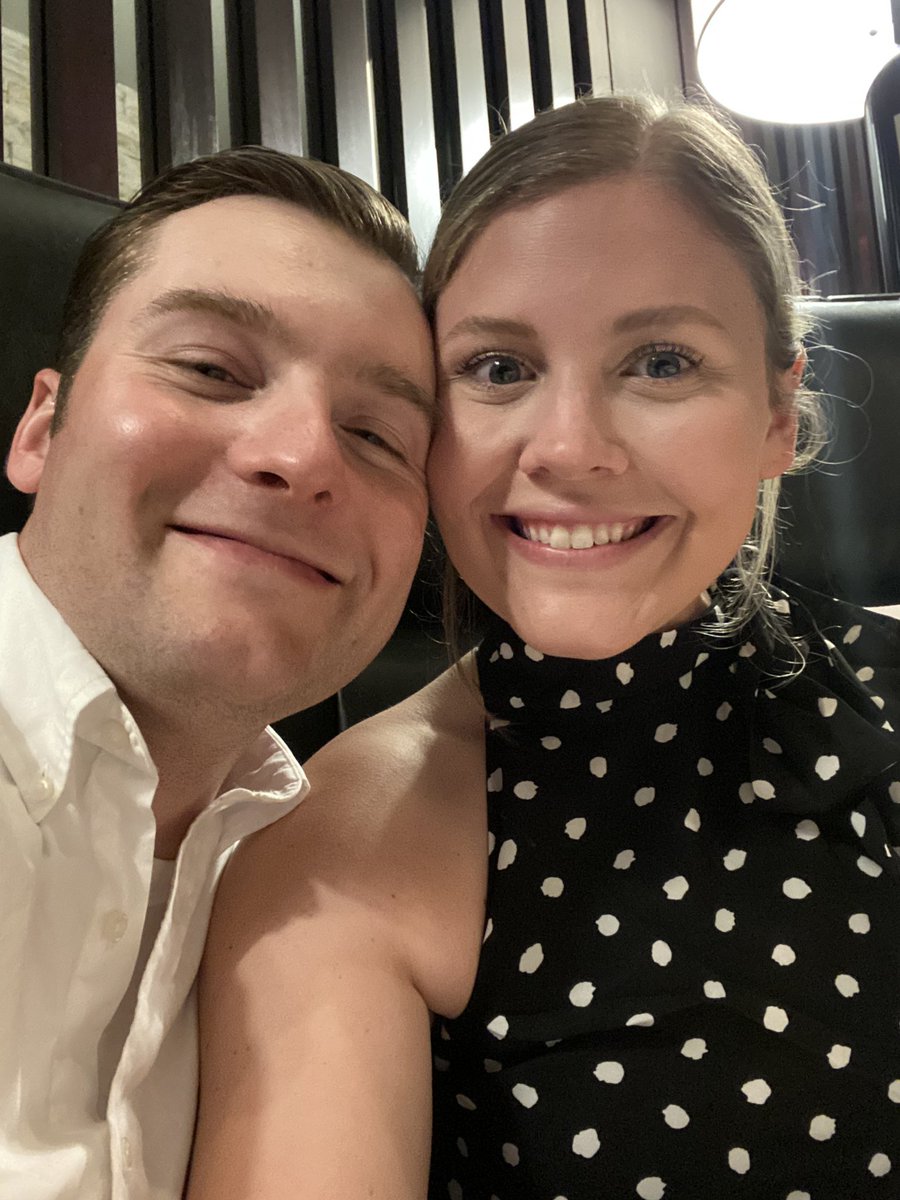 Celebrated our 1 year annieversary tonight in OKC! I sure do love this guy♥️