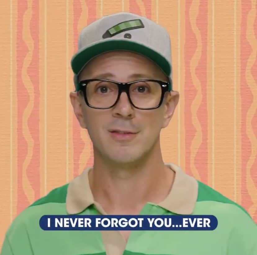 Hey, while we're still doing guest hosts for Jeopardy, why not Steve from Blues Clues?