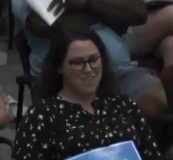realCEHawkins's tweet photo. @johnpavlovitz Do your thing, Twitter. Make her famous. https://t.co/apYljhdOya