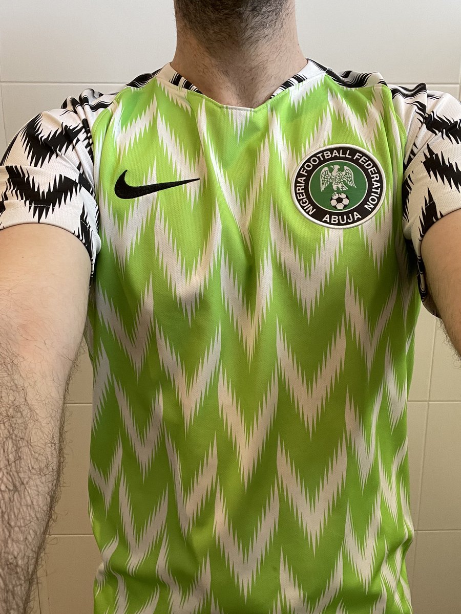 WFHomeKit's tweet photo. This morning saw Cape Verde 🇨🇻 1 : 2 Nigeria 🇳🇬 and I’ve got this beauty on! 

My Socceroos got up 0:1 away to Vietnam last night, so I’m onto a good thing here.

If the trend continues there might be a bit of an upset brewing tomorrow… https://t.co/azebs0QaJS