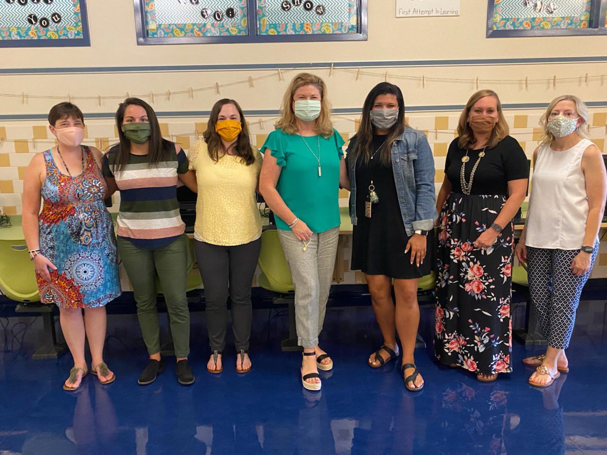 So excited to start another year with my AMAZING team!! (Even more excited that it’s a ‘normal’ year… kinda of) #fifthgradeteamrocks #AppoShine #OSEotters