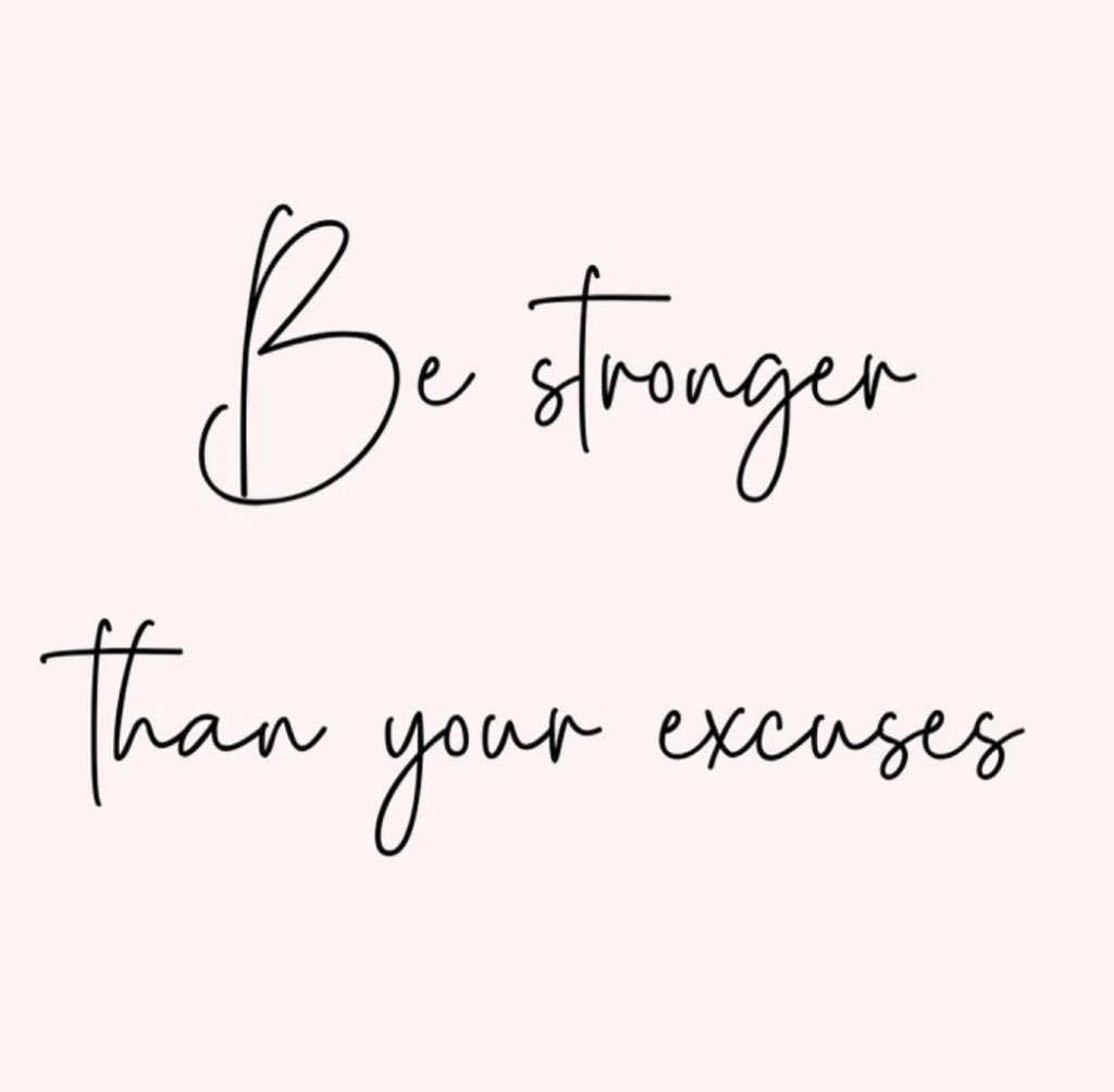 A reason is not the same thing as an excuse. There may be many reasons why something is hard for you or something is the way it is—but don’t let those reasons become an excuse to do nothing about it. #edchat