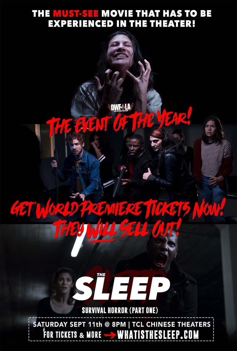 jacquelinerice_'s tweet photo. @juleswritesblog Hey Jules! Love what you do with Nerds &amp; Beyond! Wanted to invite you to the World Premiere of my new horror film THE SLEEP on Sept. 11th at 8pm at the TCL Chinese theaters with the Dances with Films festival! Here is the link:

https://t.co/rYkxn98pQo

🎃 https://t.co/Y6BIK1JUAZ