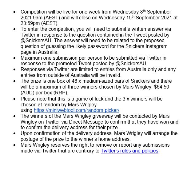 SNICKERS® Australia tweet media